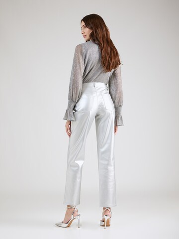 b.young Regular Trousers 'DEASI' in Silver