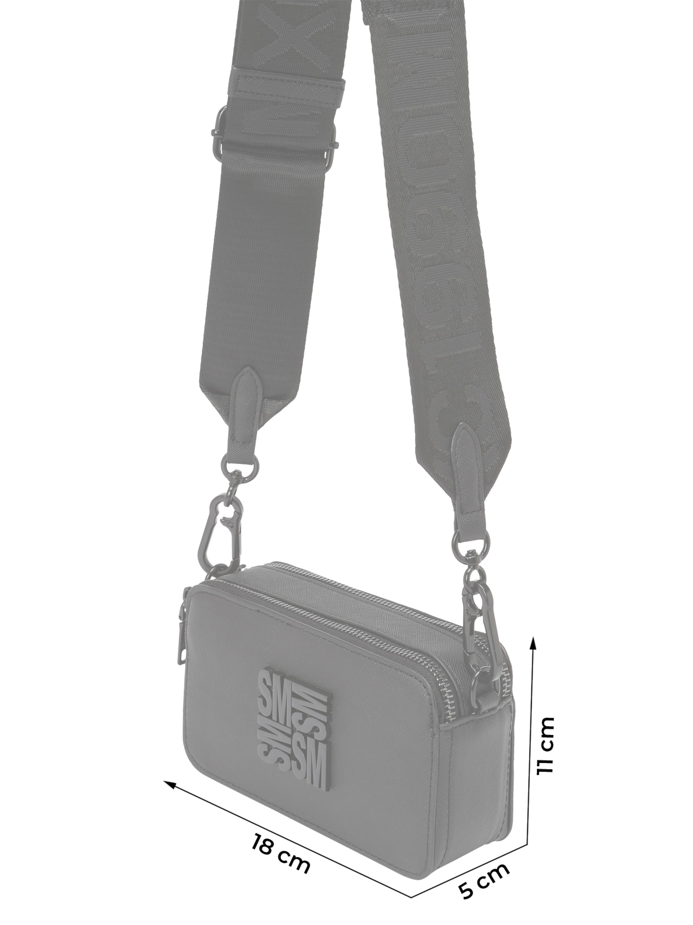 STEVE MADDEN Tasche 'BRISA' in Schwarz