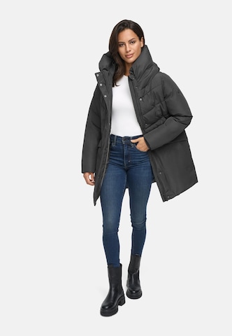 MARIKOO Winter coat 'Delilah 16' in Grey