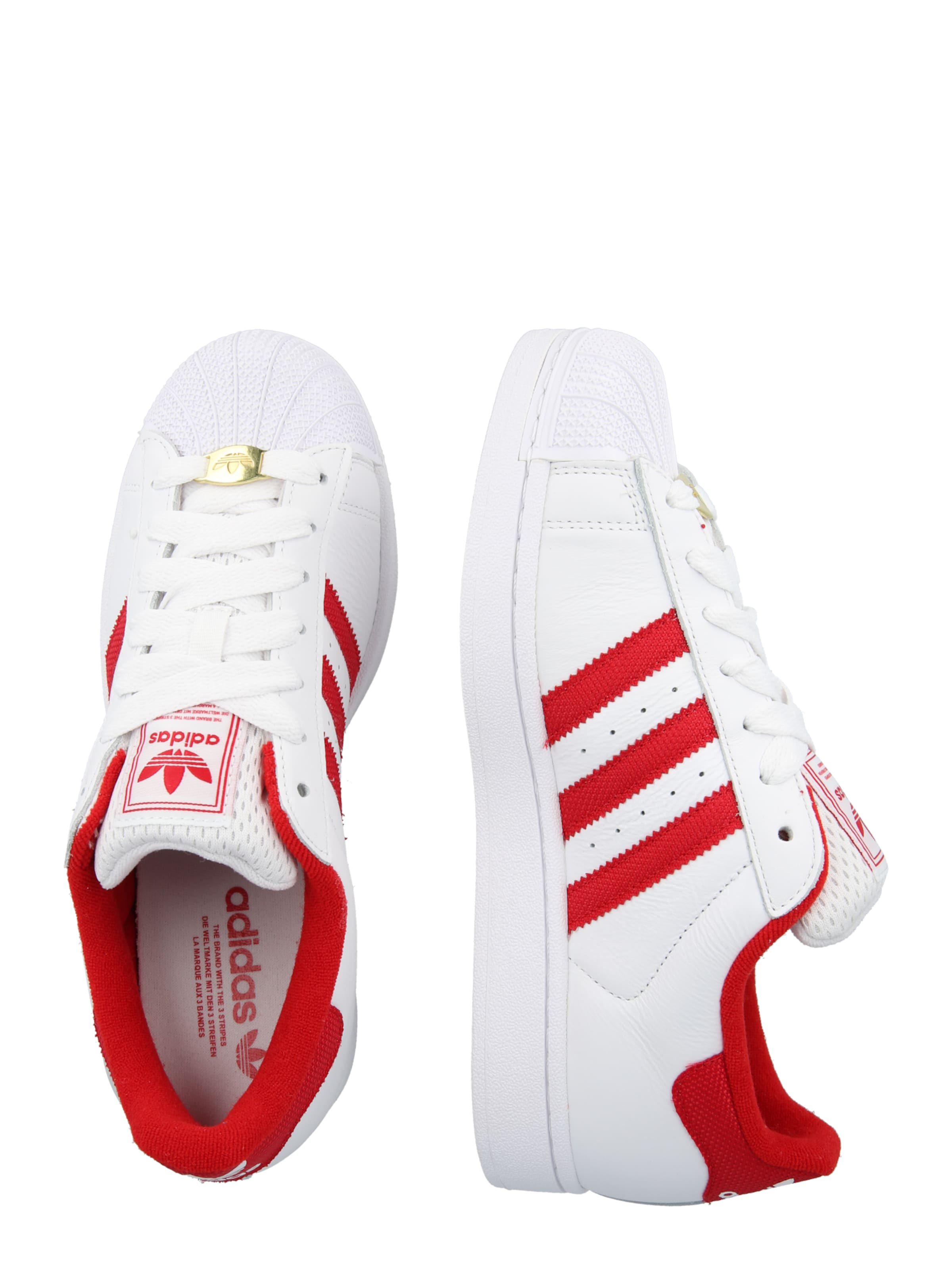 ADIDAS ORIGINALS Σνίκερ χαμηλό 'SUPERSTAR II' σε λευκό