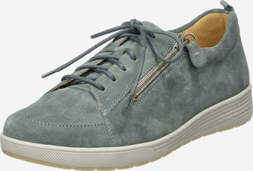 Ganter Lace-Up Shoes in Blue: front