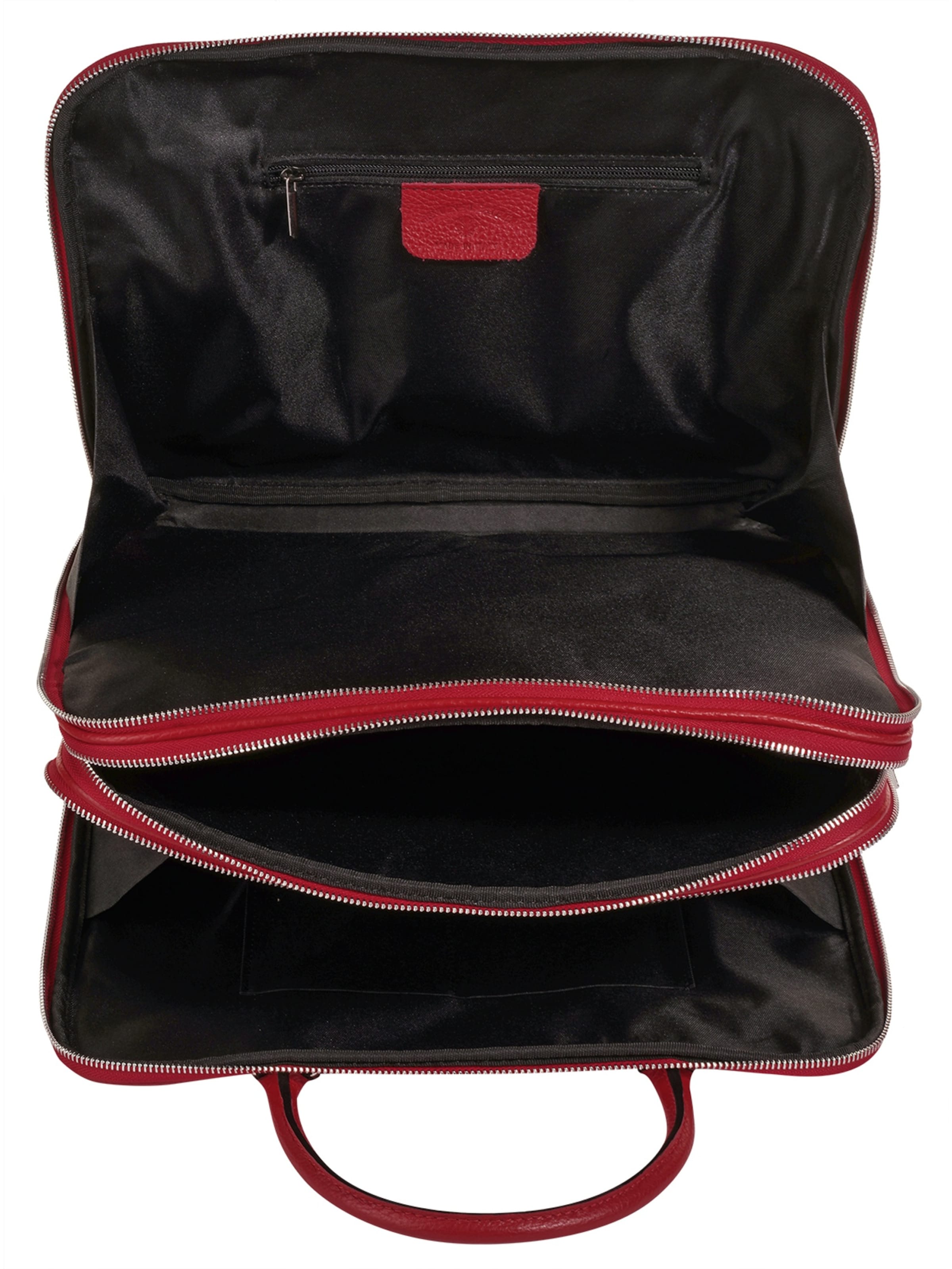 Cluty Briefcase in Red
