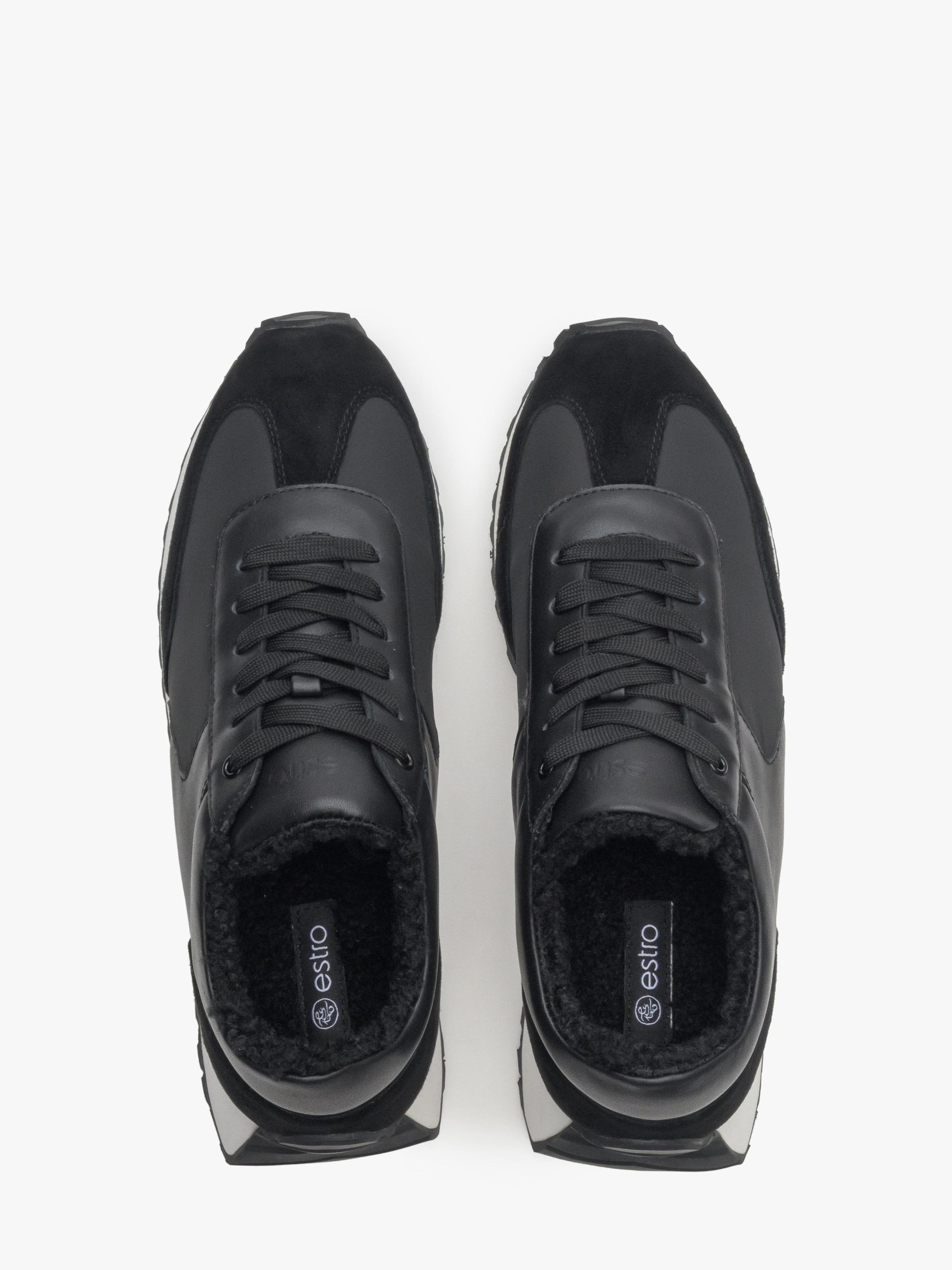 Sneaker bassa '3601-2' di Estro in nero