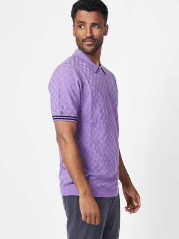 T-Shirt 'Final Form' 4funkyflavours en violet : devant