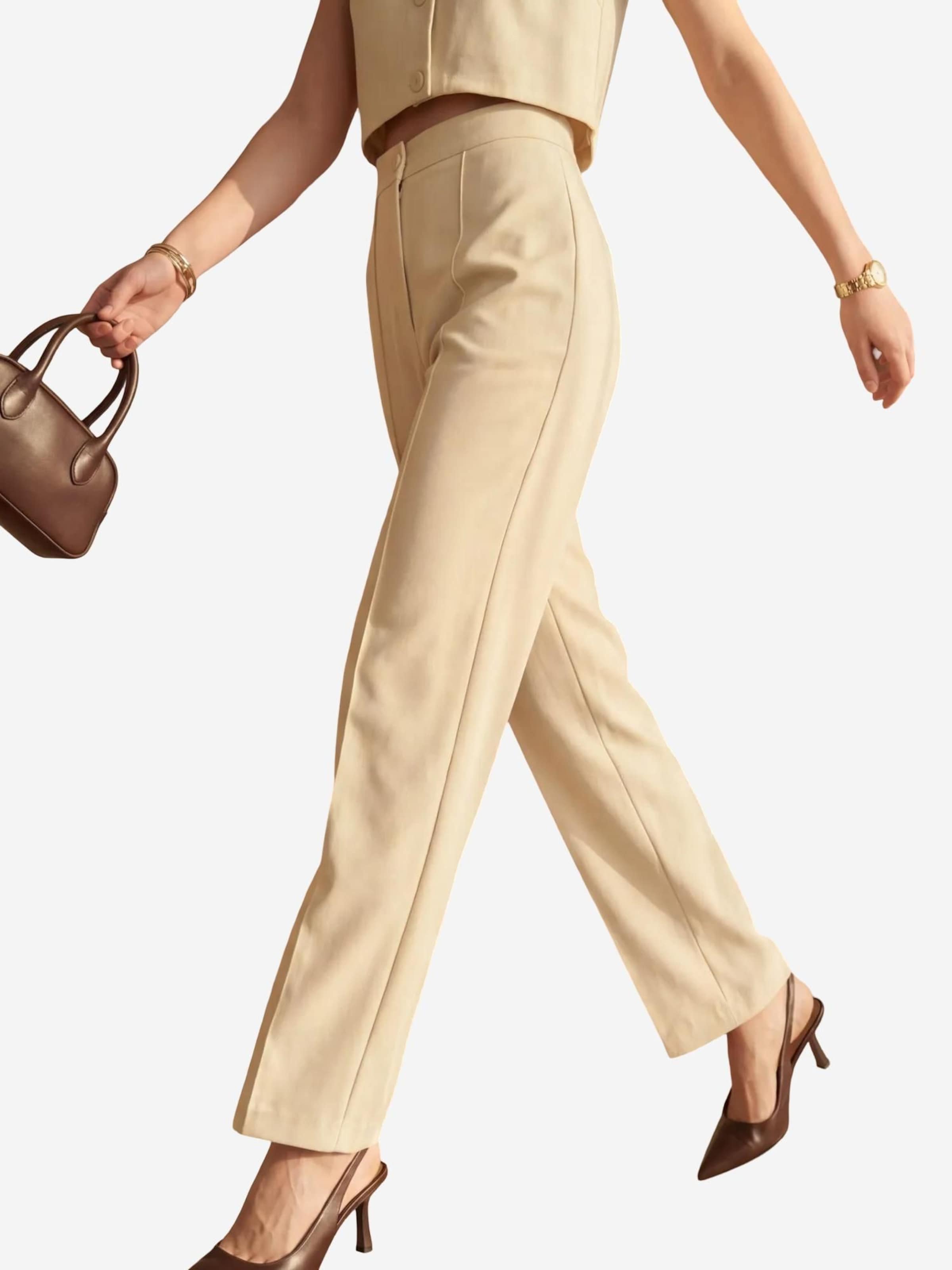 Pantalons de tailleur My fashion en mélange de couleurs