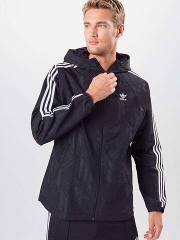 Coupe regular Veste mi-saison 'Mono' ADIDAS ORIGINALS en noir : devant