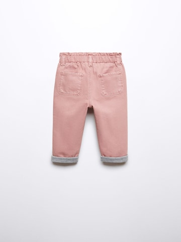 Regular Jeans 'JEANS' de la MANGO KIDS pe roz