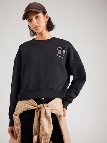 juoda 10Days Megztinis be užsegimo 'western jogger tape': priekis