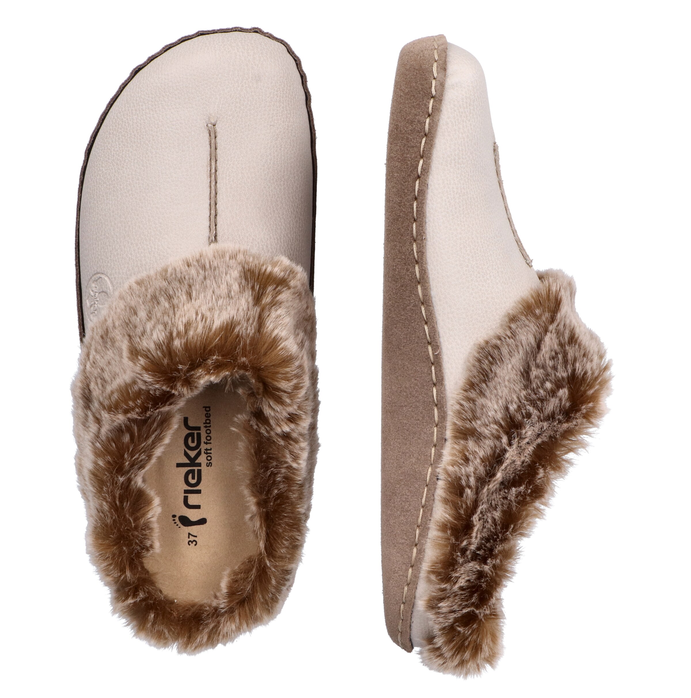 Rieker Slippers in Beige