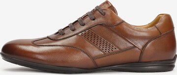 Kazar Lace-Up Shoes in Brown: front