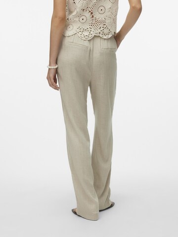 VERO MODA regular Bukser 'Line' i beige