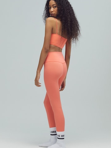 DRILLS Apparel Skinny Leggings 'ACTIVE' in Orange