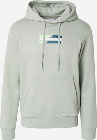 JACK & JONES - Sudadera 'JJECorp' en verde: frente