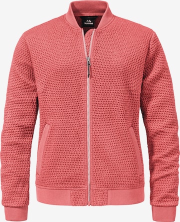 Schöffel Funktionsfleecejacke 'Genua' in Pink: Vorderseite