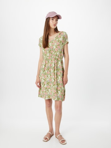 Ragwear فستان 'FLORRENCE' بلون أخضر