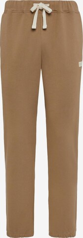 Boggi Milano Tapered Broek 'B939' in Bruin: voorkant