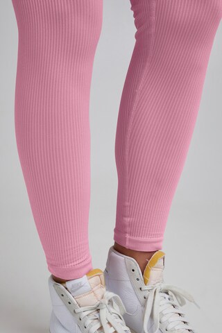 The Jogg Concept Skinny Leggings 'SAHANA' in Roze