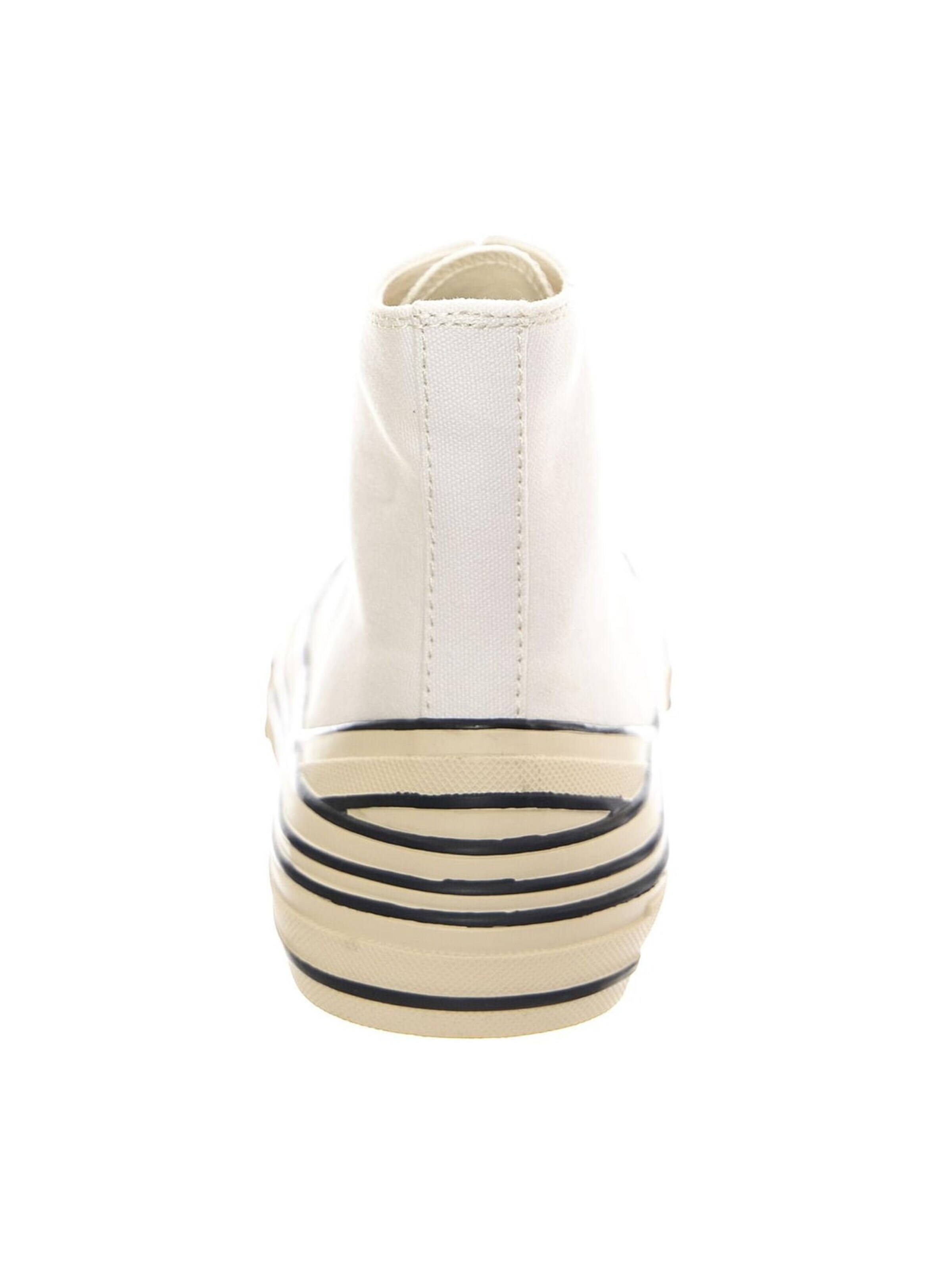 Jeffrey Campbell Sneakersy wysokie 'JC Play Endorphine-H Light White Canvas' w kolorze biały