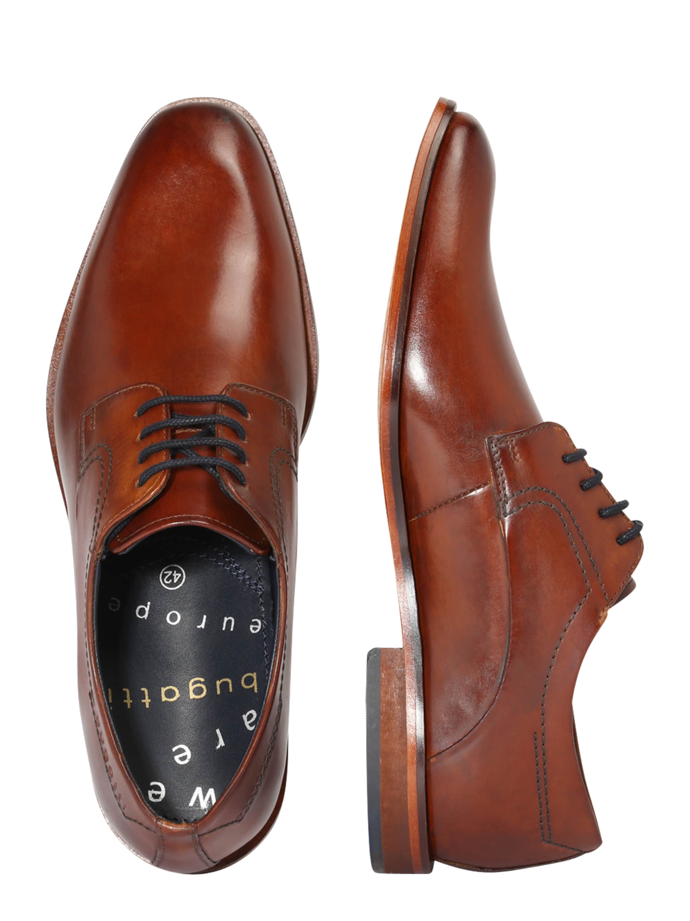 bugatti Veterschoen 'Milko' in Bruin