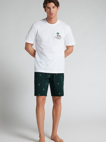 IUMAN Intimissimi Pyjama in Weiß