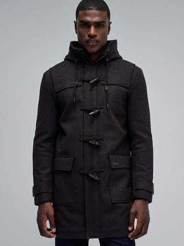 Salsa Jeans Winter Jacket 'Wool Duffle Coat' in Brown