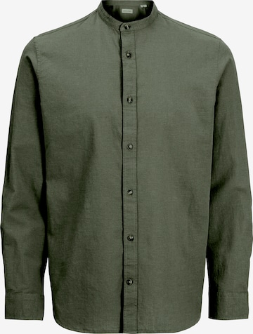 Chemise 'JJESummer Band' JACK & JONES en vert : devant