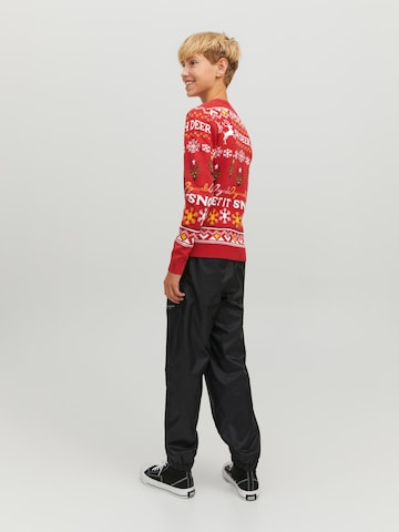 Pull-over 'Hoho' Jack & Jones Junior en rouge