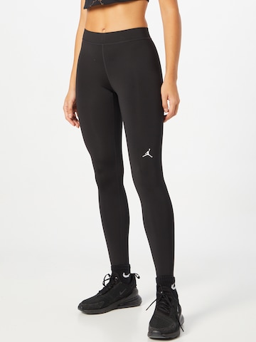 Skinny Leggings Jordan en noir : devant