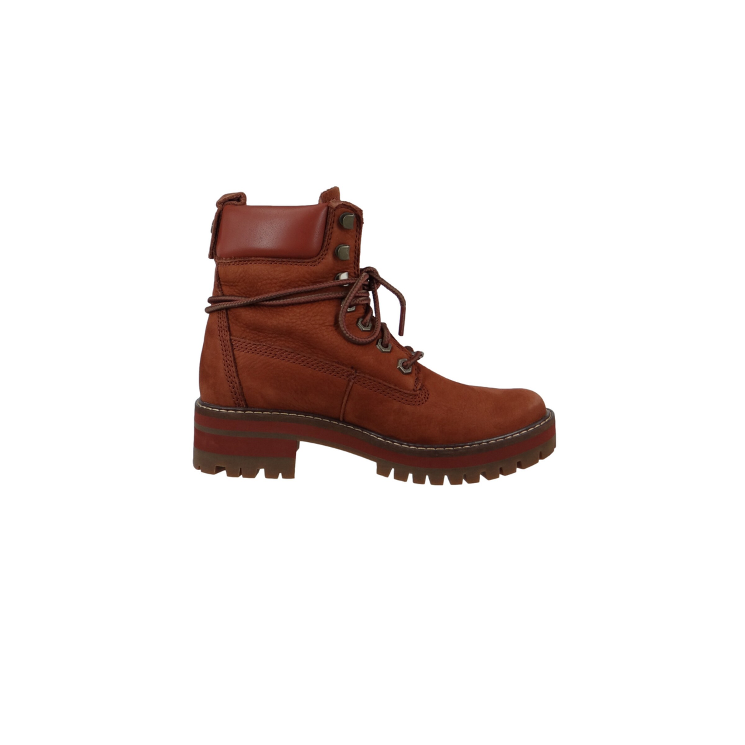 TIMBERLAND Schnürstiefelette 'Courmayeur Valley' in Braun