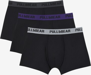 Pull&Bear Boxeralsók - fekete: elől