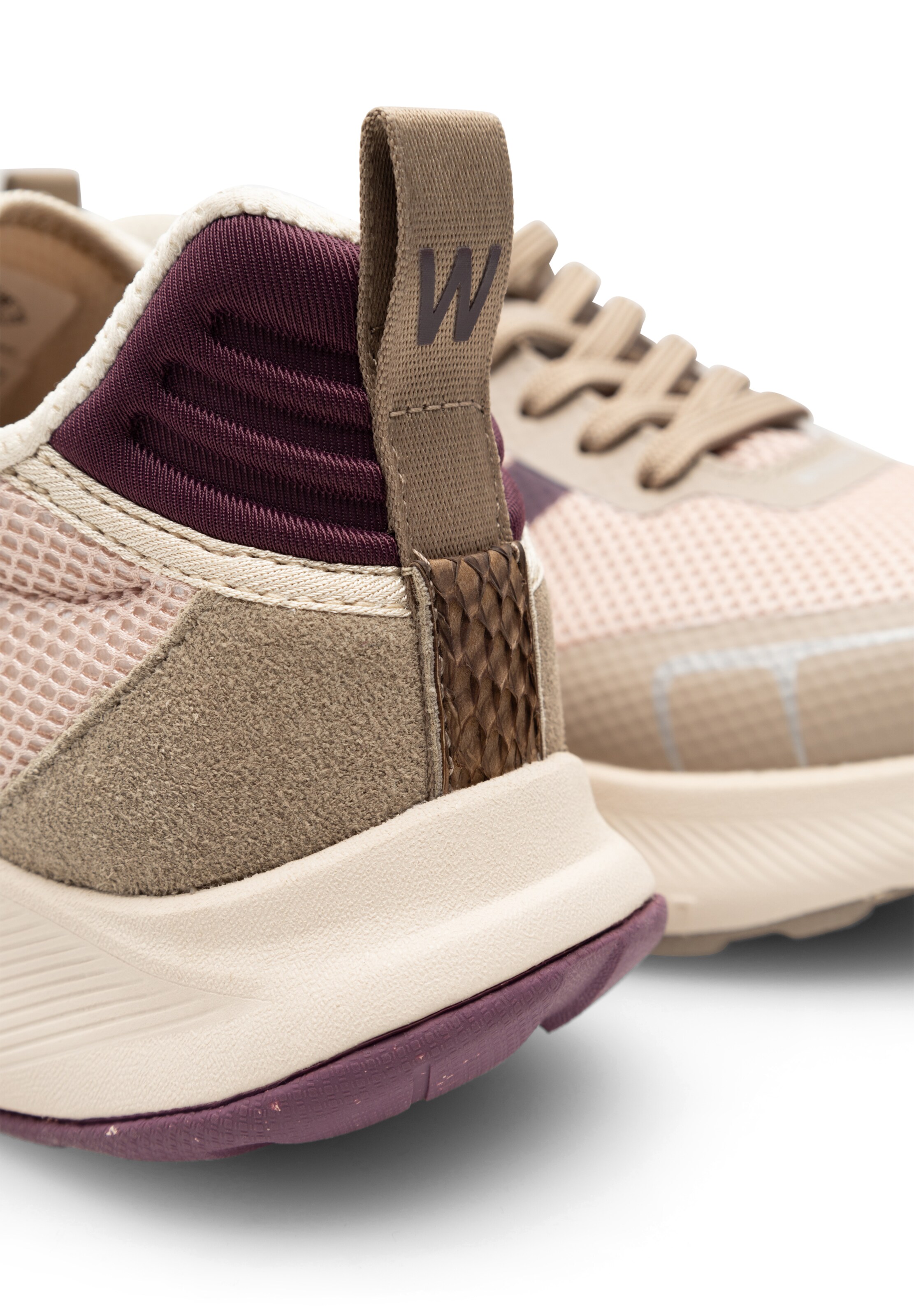 WODEN Sneakers laag in Roze
