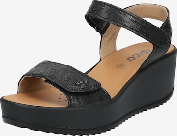 IGI&CO Sandals in Black: front