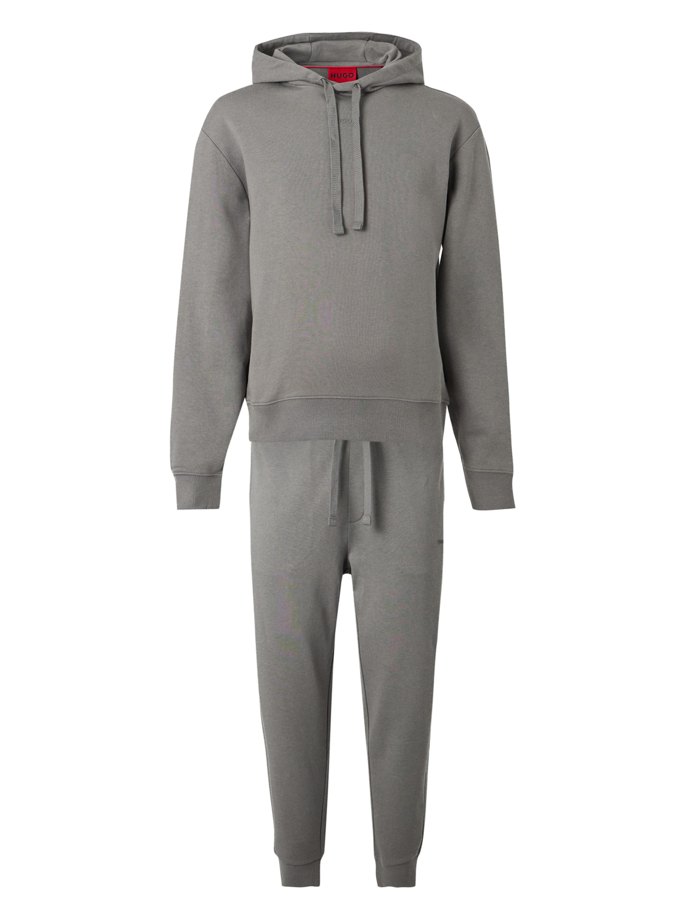 HUGO - Ropa para correr 'Dapo Dayote' en gris: frente