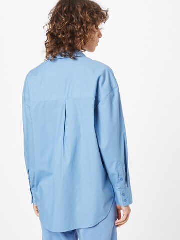 Abercrombie & Fitch Bluse in Blau