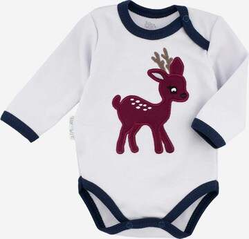 Baby Sweets Body 'Little Reindeer' in Weiß: predná strana