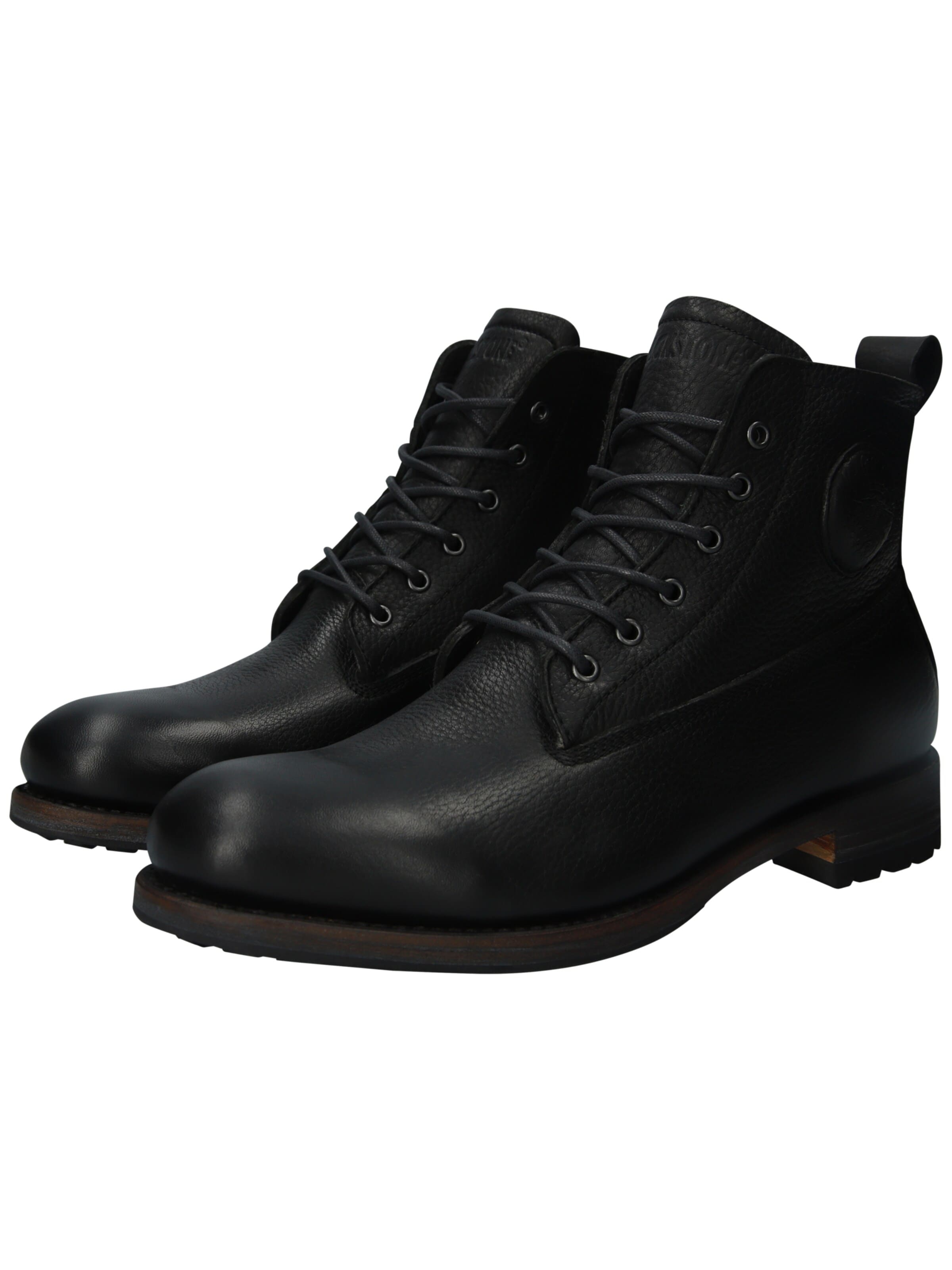 Boots stringati 'BRETT' di BLACKSTONE in nero