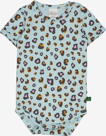 Barboteuse / body Fred's World by GREEN COTTON en bleu : devant