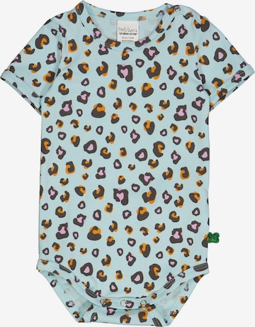 Barboteuse / body Fred's World by GREEN COTTON en bleu : devant