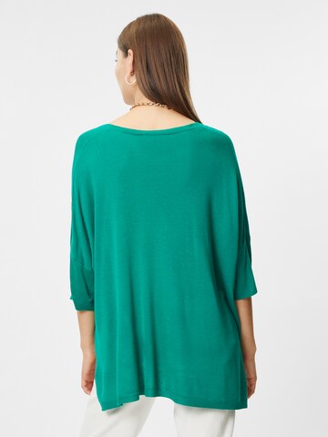 Grace & Mila Sweater 'EXISTENCE' in Green