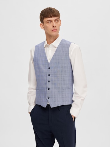 SELECTED HOMME - Chaleco para traje 'Ryde' en azul: frente