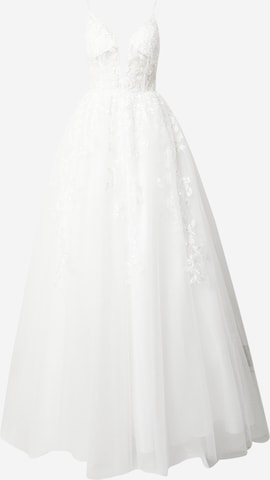 Rochie de seară de la MAGIC BRIDE pe alb: față