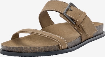 Pull&BearNatikače s potpeticom - smeđa boja: prednji dio