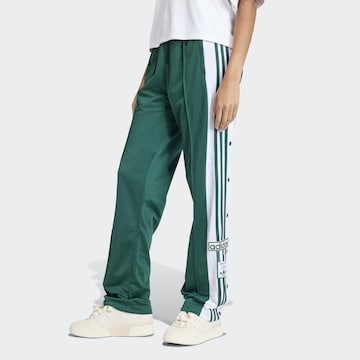 ADIDAS ORIGINALS Loose fit Pants in Green: front