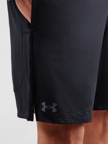 UNDER ARMOUR Regular Sportbyxa i svart