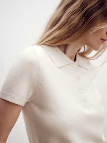 Pull-over 'Leslie' ABOUT YOU x Marie von Behrens en blanc