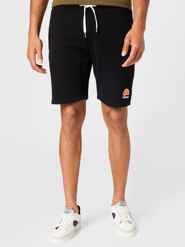 ELLESSE - regular Pantalón deportivo 'Malviva' en negro: frente