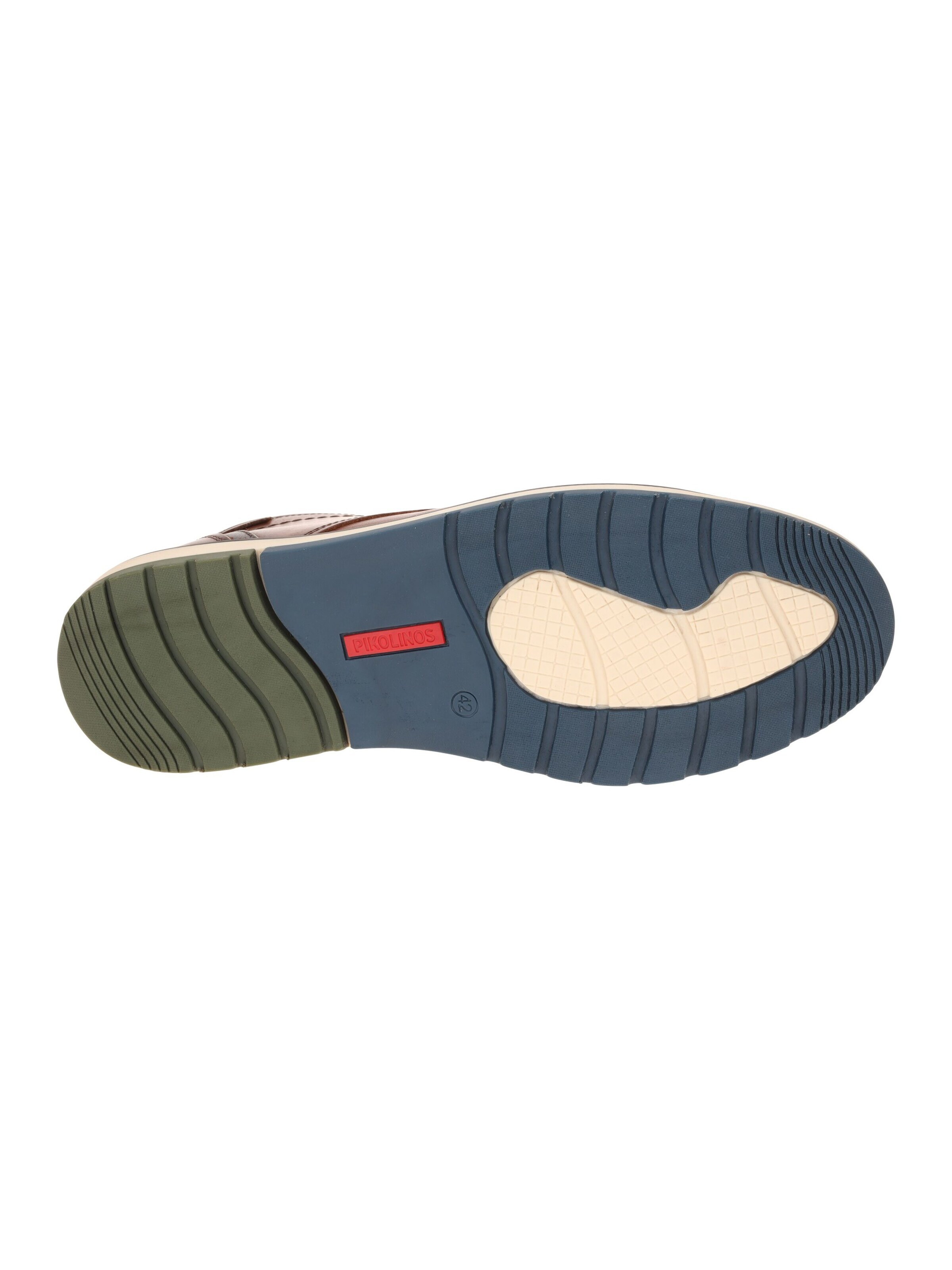 PIKOLINOS Buty sznurowane 'Berna' w kolorze brązowy