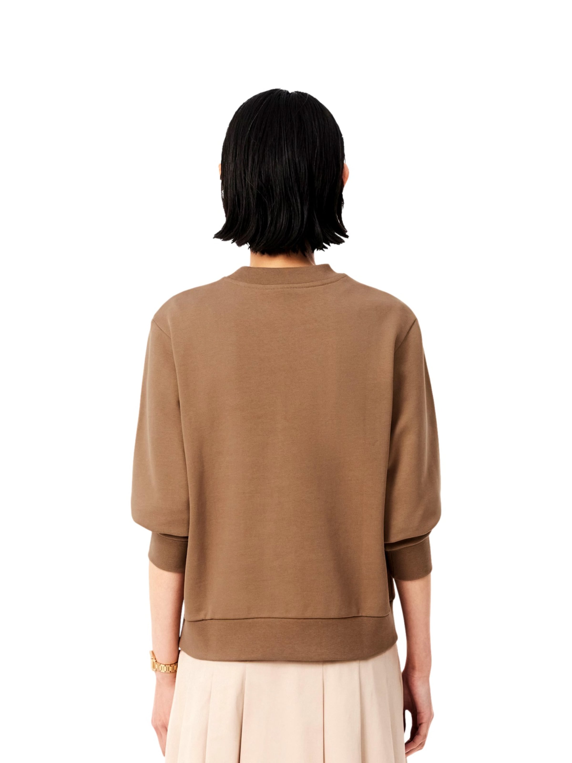 LACOSTE Sweatshirt in Bruin
