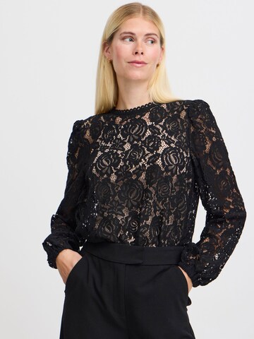 b.young Blouse 'GILACE' in Zwart: voorkant