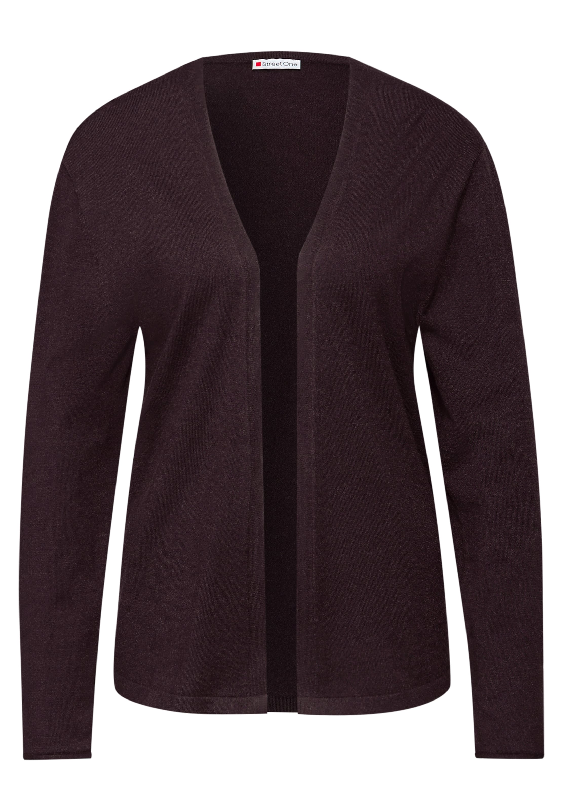 STREET ONE Strickjacke in Rot: Vorderseite